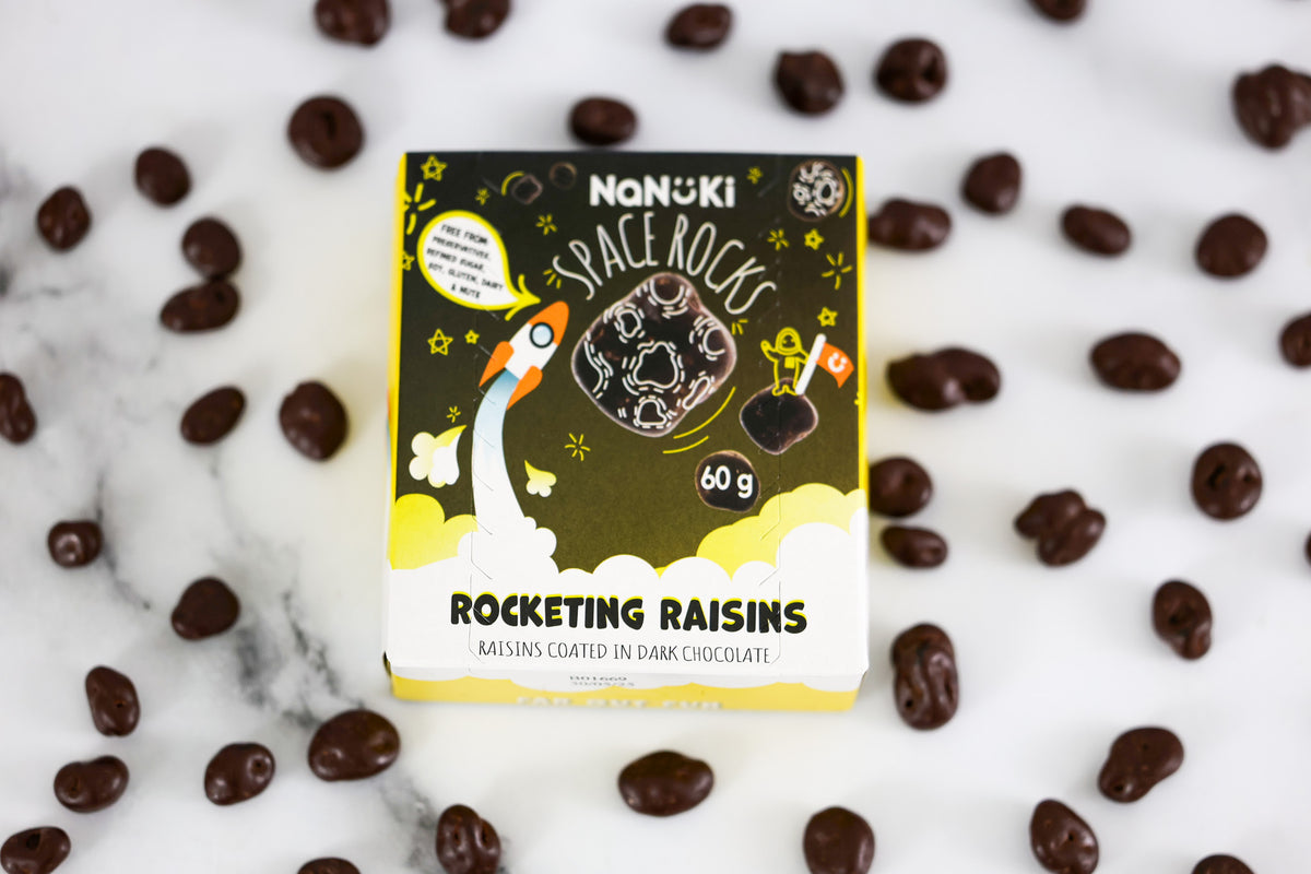 Raisin Rocks Space Rocks Rocketing Raisins Healthy SnacksJuicy sweet raisins coated ...