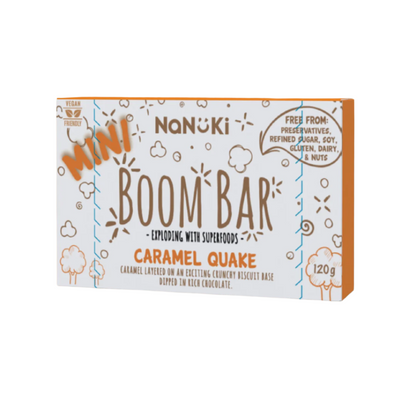 Mini Boom Bars Caramel Quake