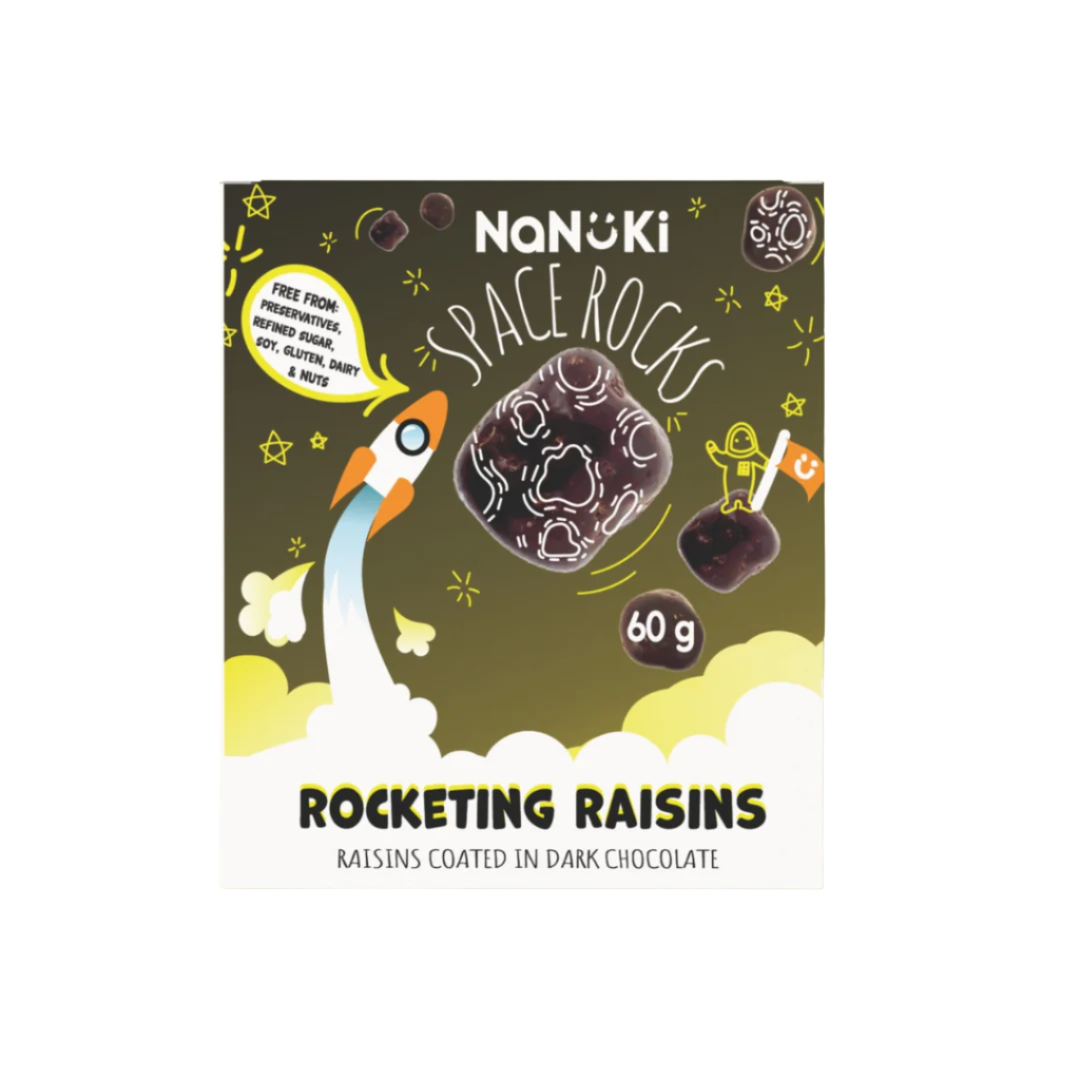 Space Rocks Rocketing Raisins