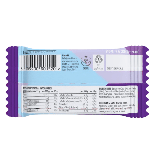 Nanuki Kaboom Blueberry Crunch 25g X 20