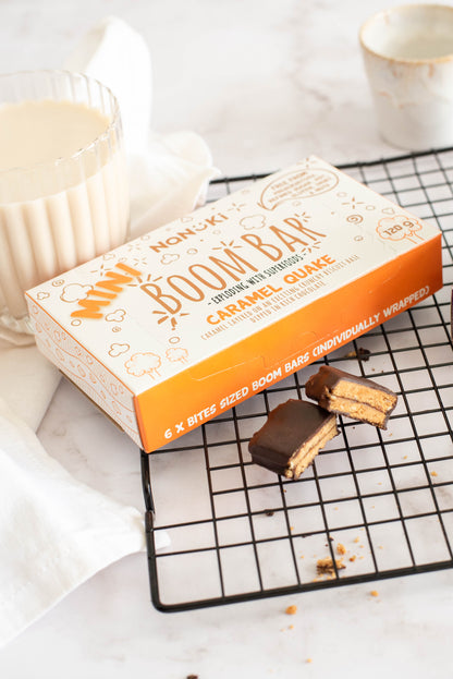 Mini Boom Bars Caramel Quake